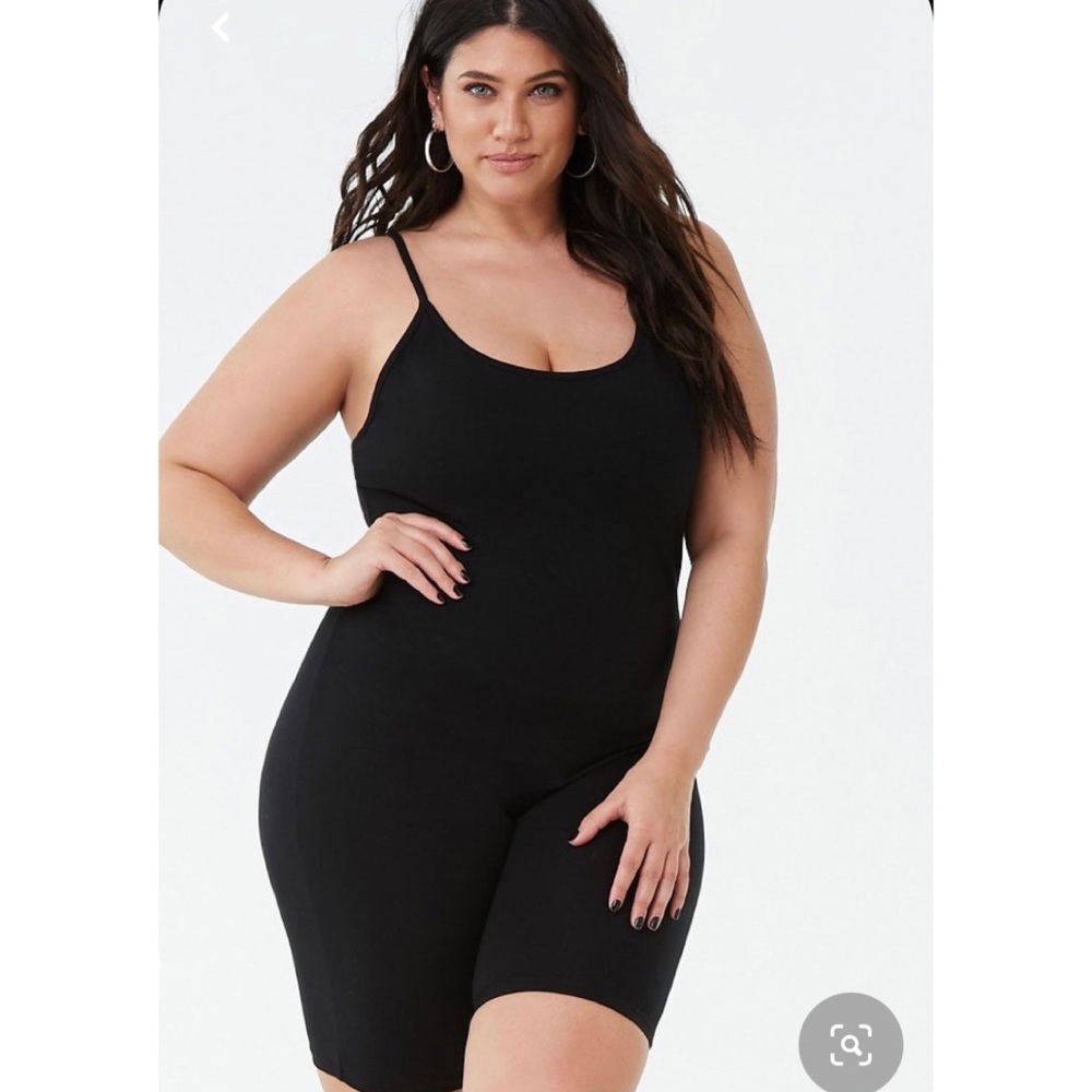 Forever21 red tight romper